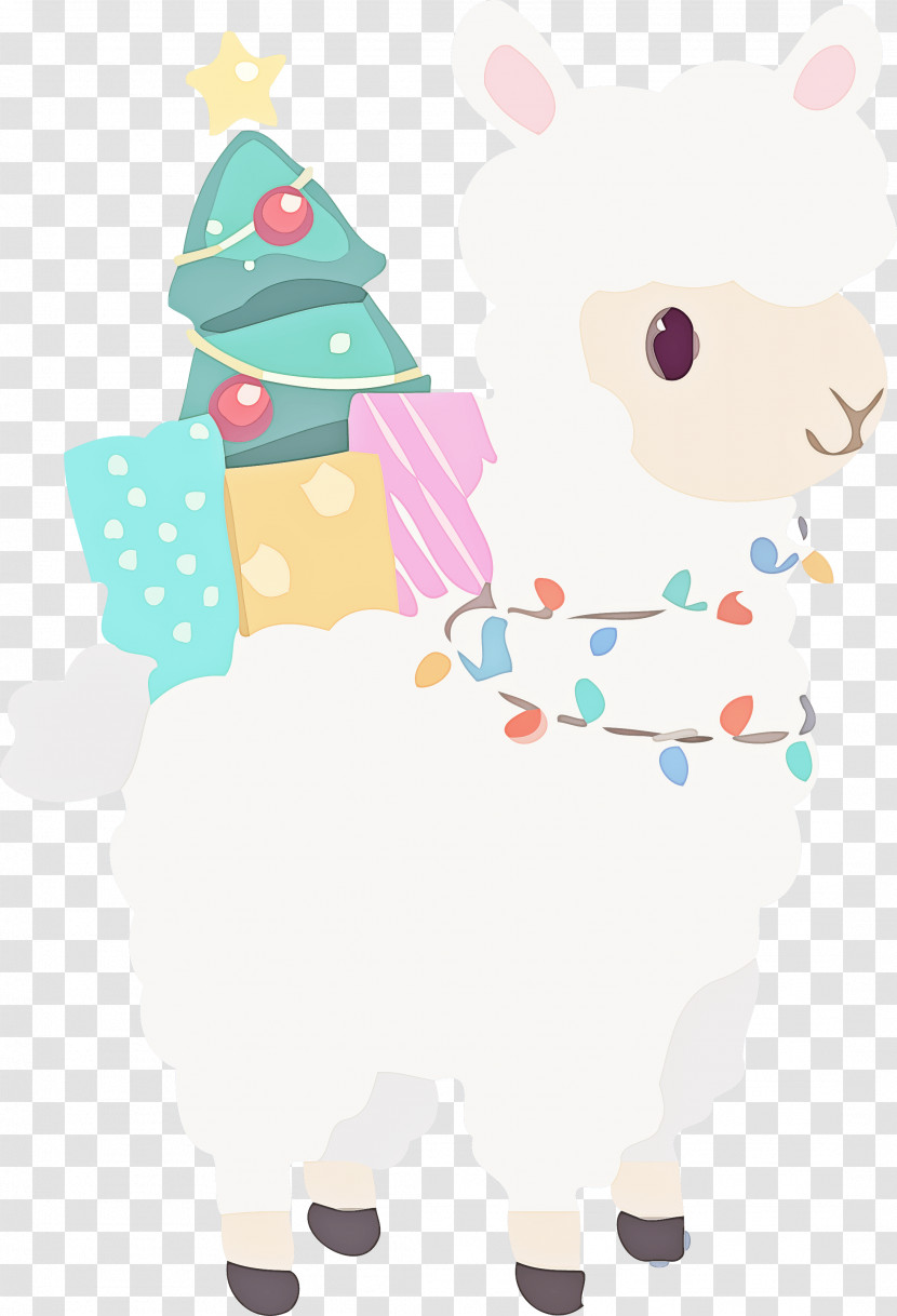 New Year Sheep Gift Transparent PNG