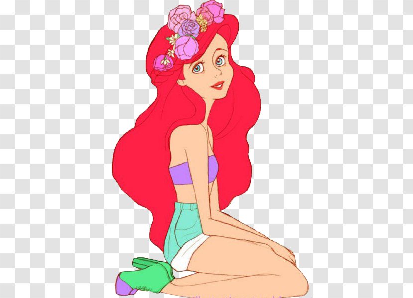 Ariel Pocahontas Rapunzel Princess Jasmine Belle - Frame Transparent PNG