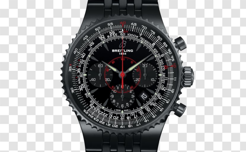 Watch Chronograph TAG Heuer Breitling SA Navitimer 01 - Strap Transparent PNG
