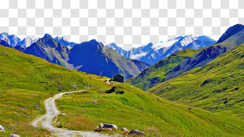 Mount Scenery Alps Mountain Pass Vegetation Wilderness Transparent PNG