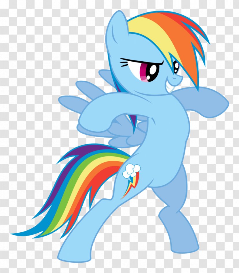 Rainbow Dash Fan Club Clip Art - My Little Pony Friendship Is Magic Transparent PNG