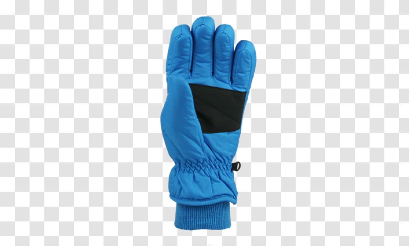 Cobalt Blue Glove - Football - Antiskid Gloves Transparent PNG