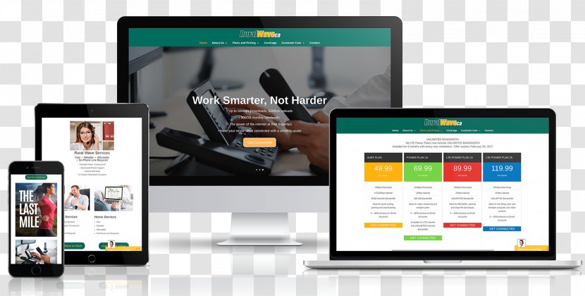 Responsive Web Design Computer Monitors Display Advertising - Smartphone Transparent PNG