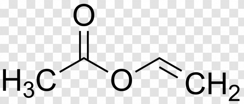 Methyl Group Acetate Acetic Acid - Black And White - Diagram Transparent PNG