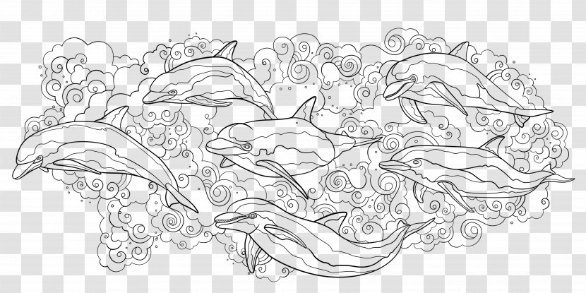 Drawing Coloring Book National Geographic - Black And White - Color Paperrplanes Transparent PNG