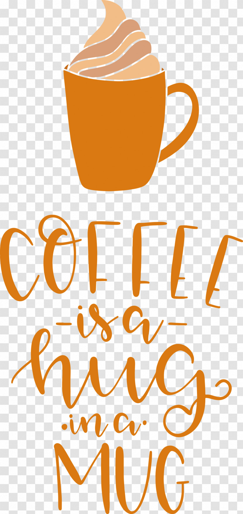 Coffee Is A Hug In A Mug Coffee Transparent PNG