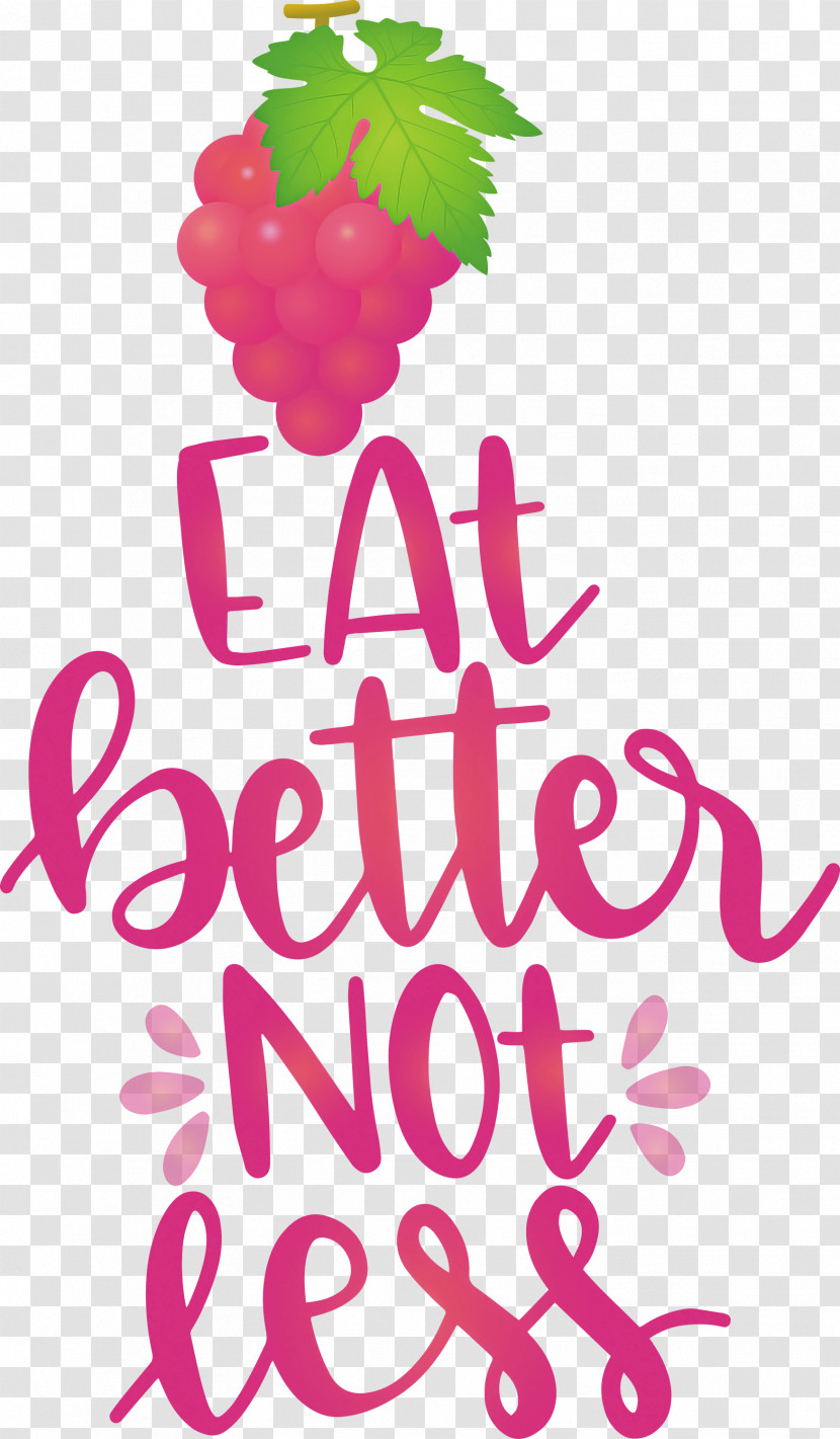 Eat Better Not Less Food Kitchen Transparent PNG