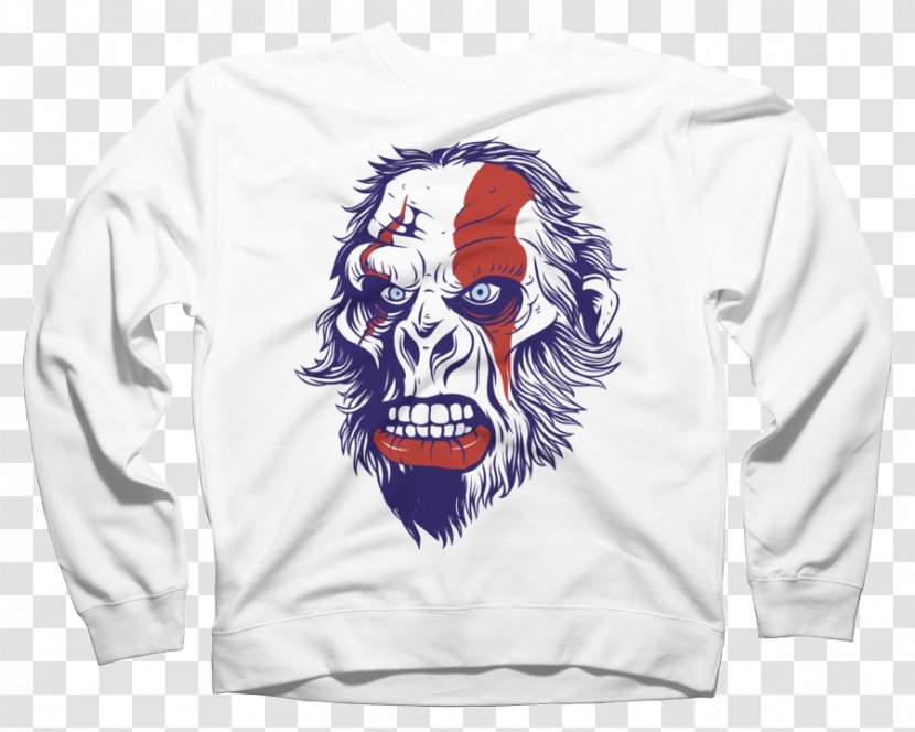 T-shirt God Of War Sticker Hoodie Decal - Monkey Transparent PNG