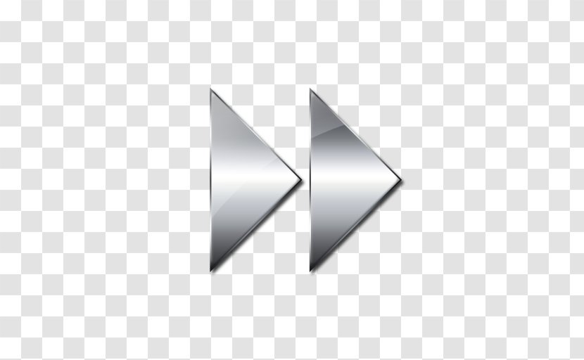 Line Triangle - Fast Forward Transparent PNG