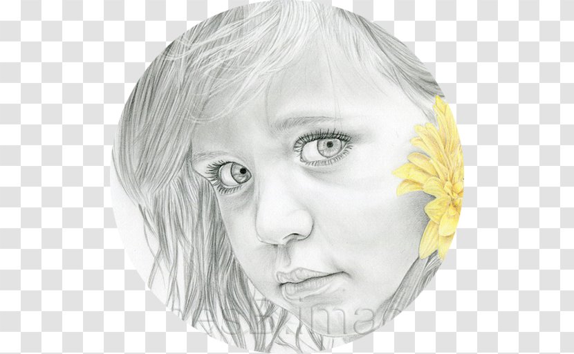 Sketch Drawing Jobb Agyféltekés Rajzolás Portrait Facebook - Smile - Imagination Transparent PNG