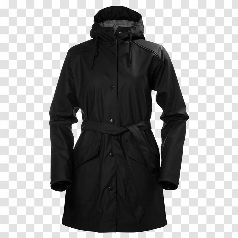Parka Raincoat Jacket Helly Hansen - Sleeve Transparent PNG