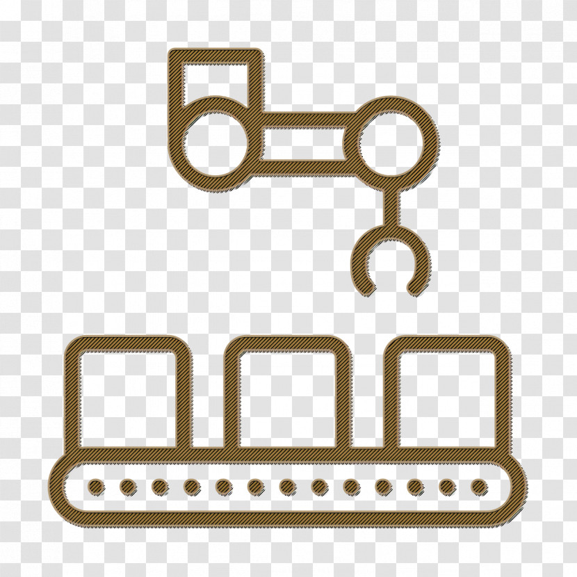 Conveyor Icon Industry Icon Transparent PNG