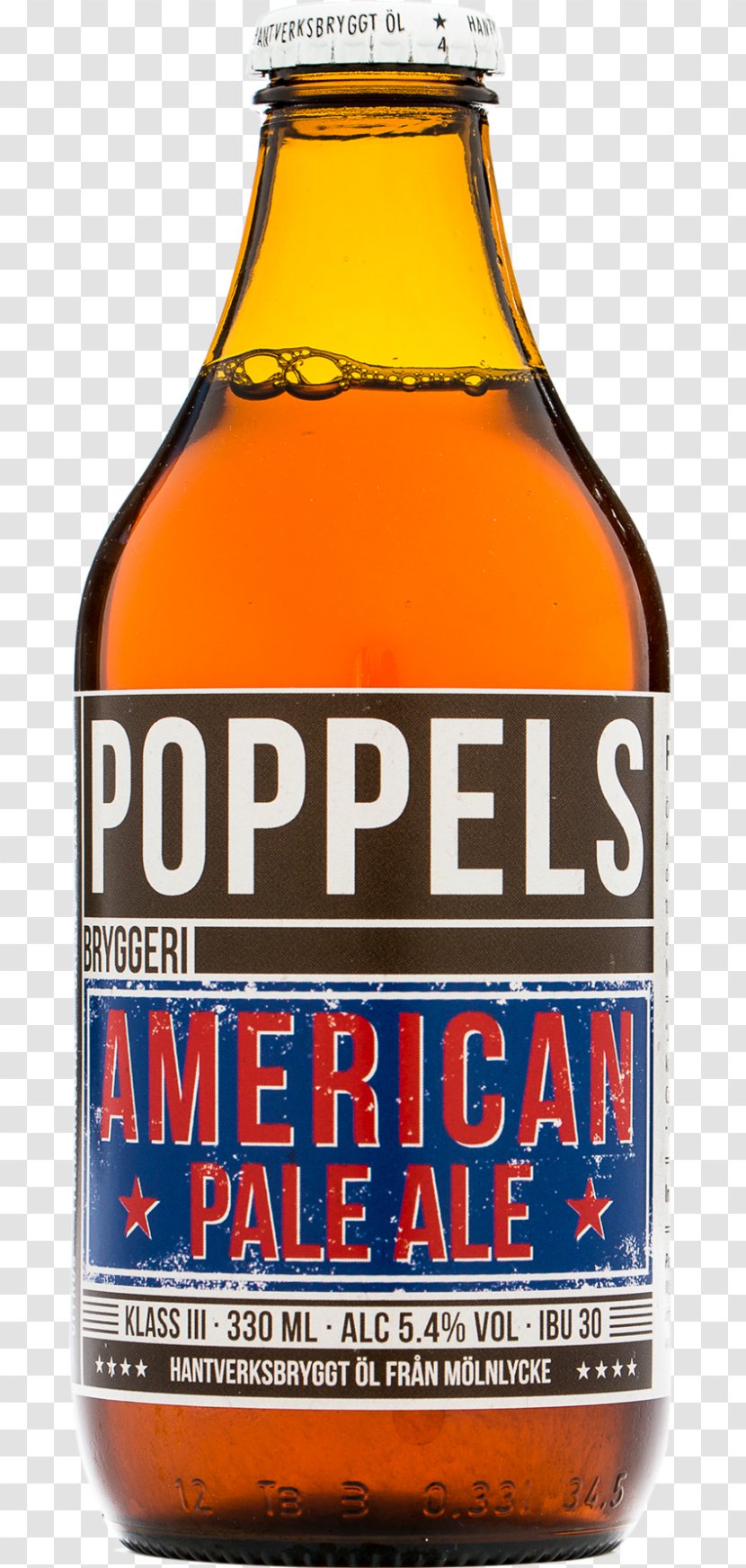 Beer Poppels Brewery American Pale Ale Transparent PNG