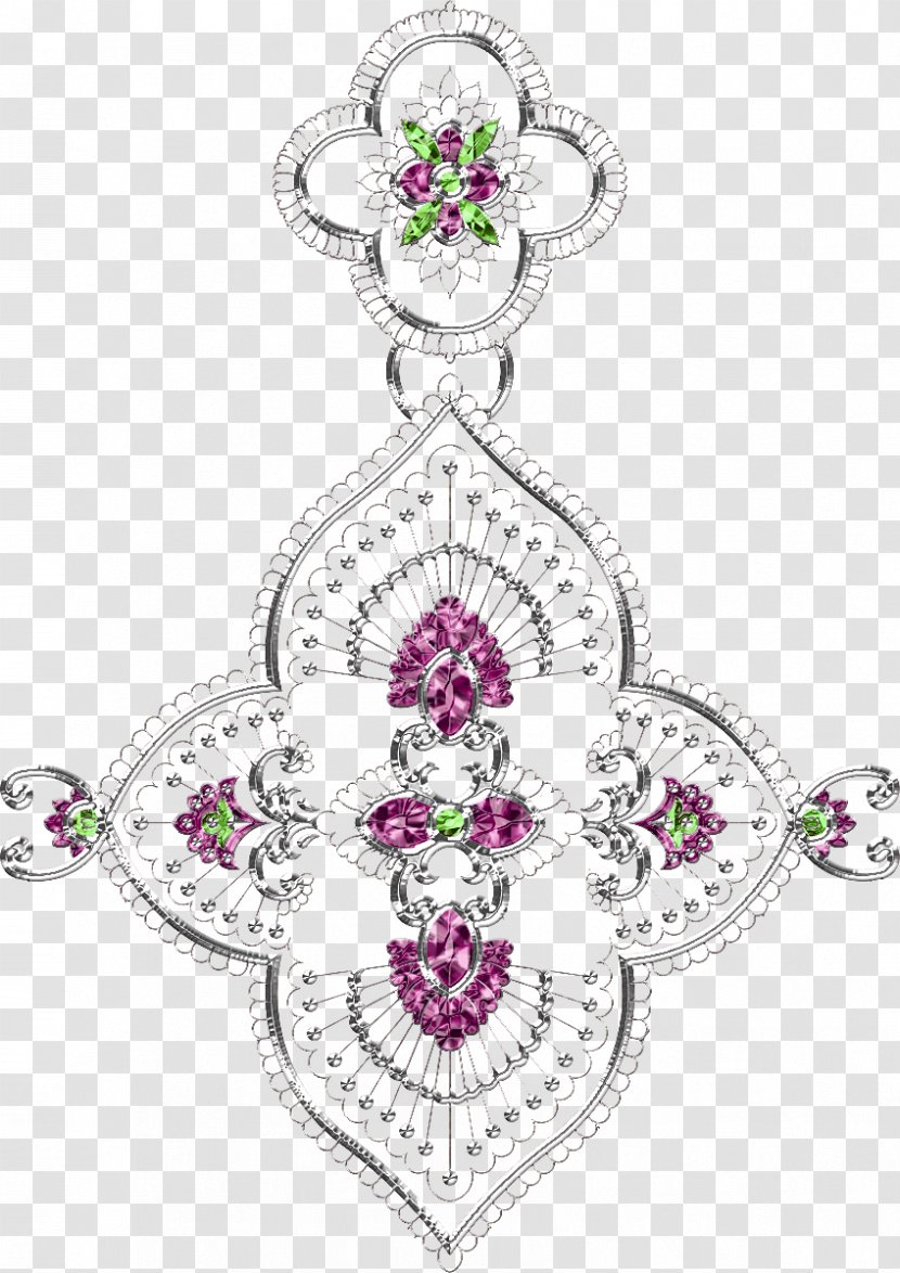 Ornament Clip Art - Tinypic - Jewelry Cross Material Free To Pull Transparent PNG
