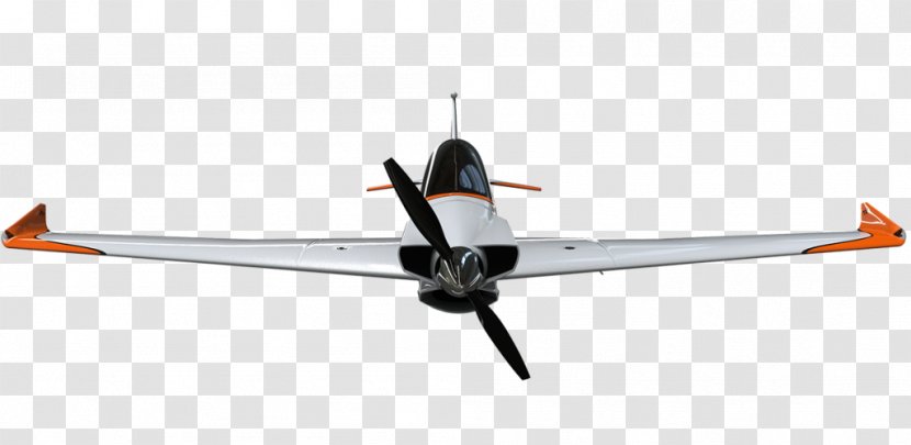 Motor Glider Aircraft Aviation Propeller Flight - Airline Transparent PNG