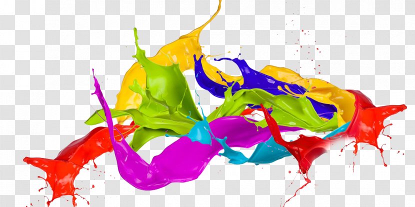 Desktop Wallpaper Color Clip Art - Paintbrush - Tint Splash Transparent PNG