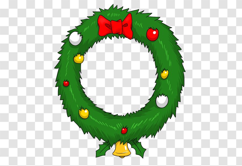 Wreath Christmas Garland Animation Clip Art - Fictional Character - Xmas Cliparts Transparent PNG