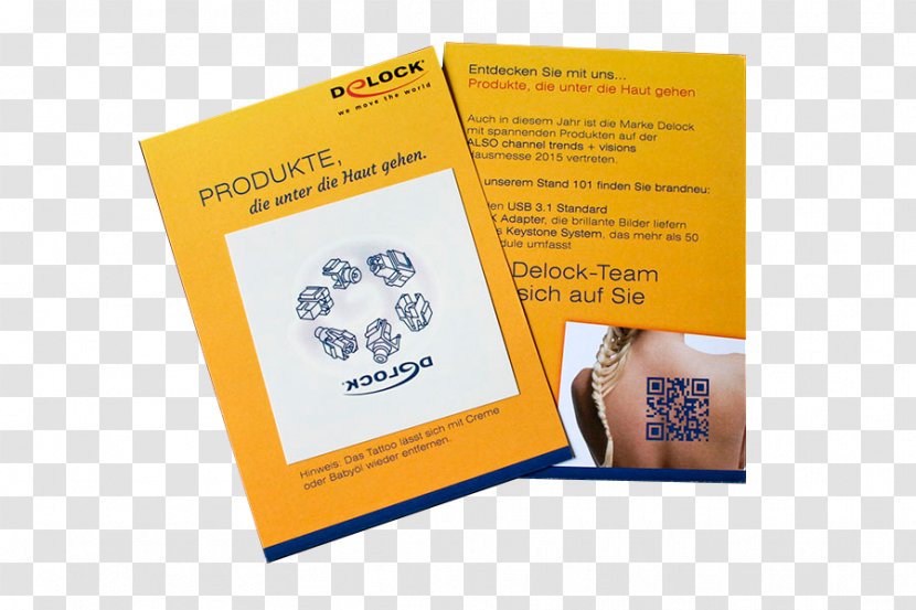 Tattoo Flyer Kosmetik-Verordnung Advertising Brochure - Tissue Paper - Print Transparent PNG