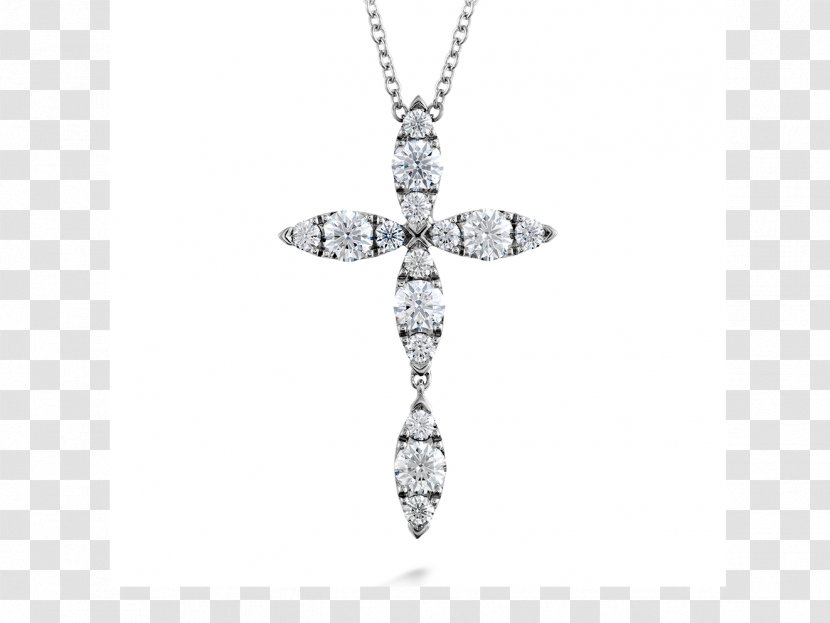 Gold Diamond Cross Białe Złoto Charms & Pendants Transparent PNG