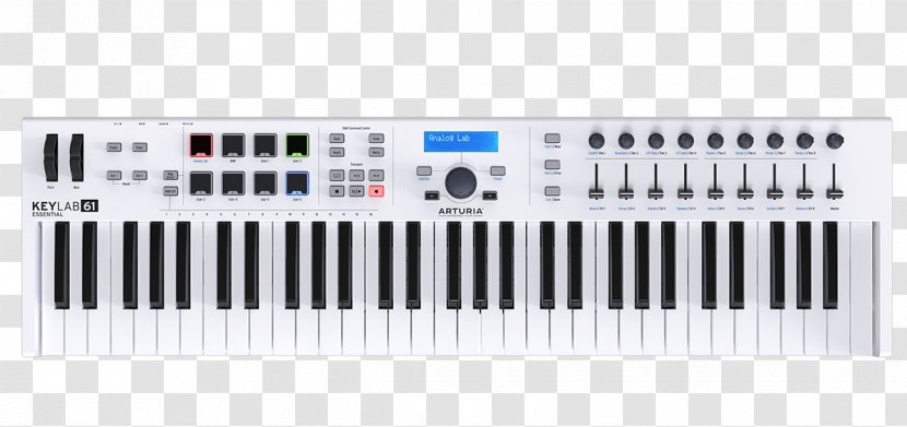 Arturia MIDI Controllers Keyboard Sound Synthesizers Electronic Musical Instruments - Tree Transparent PNG
