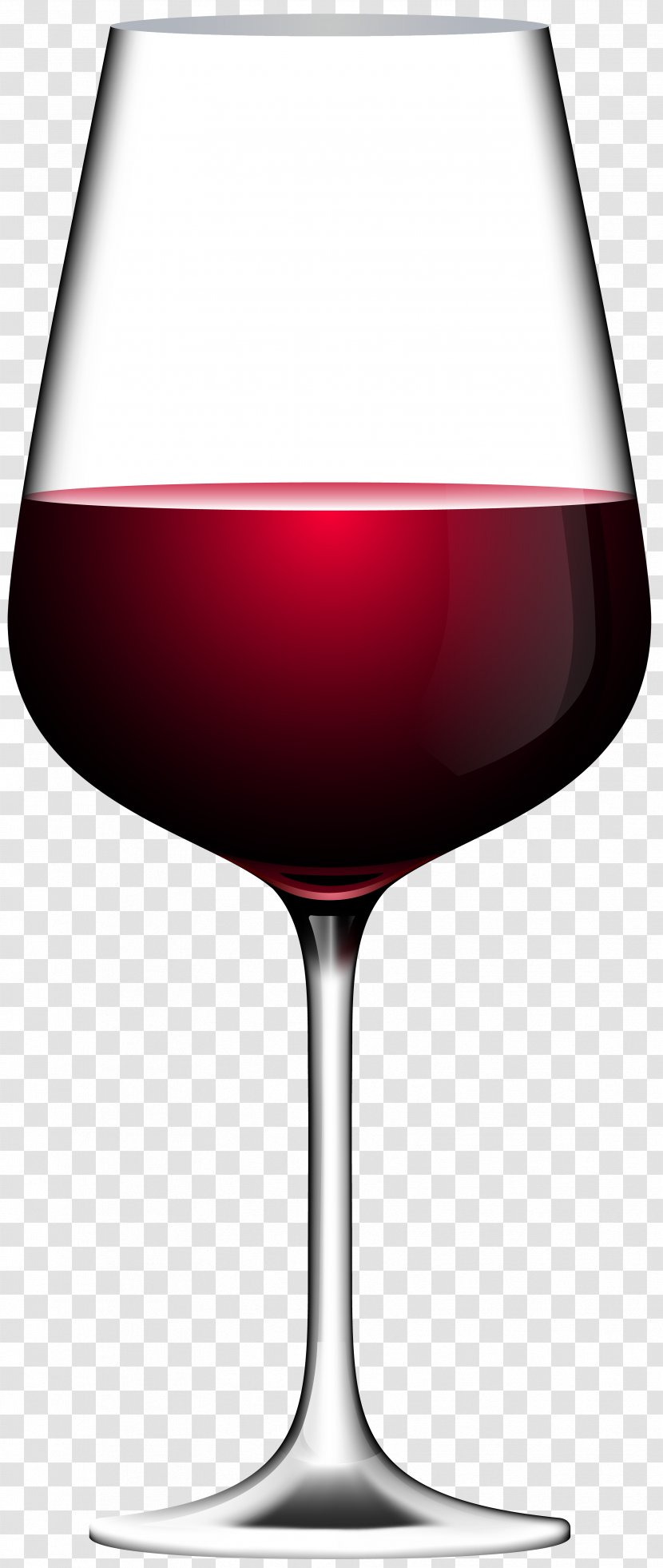 Red Wine Champagne Glass Clip Art - Stemware - Transparent Image Transparent PNG