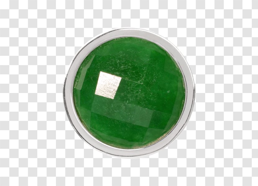 Emerald Green Silver Jade Coin Transparent PNG