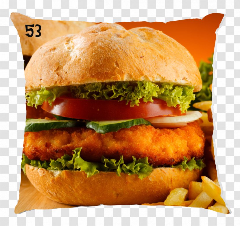 Chicken Sandwich Hamburger French Fries Fast Food Cheeseburger - Veggie Burger - Lettuce Transparent PNG
