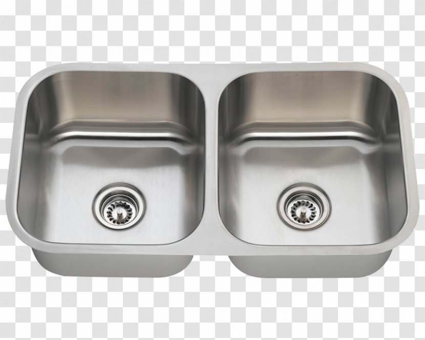 Kitchen Sink Stainless Steel Tap - Hardware Transparent PNG