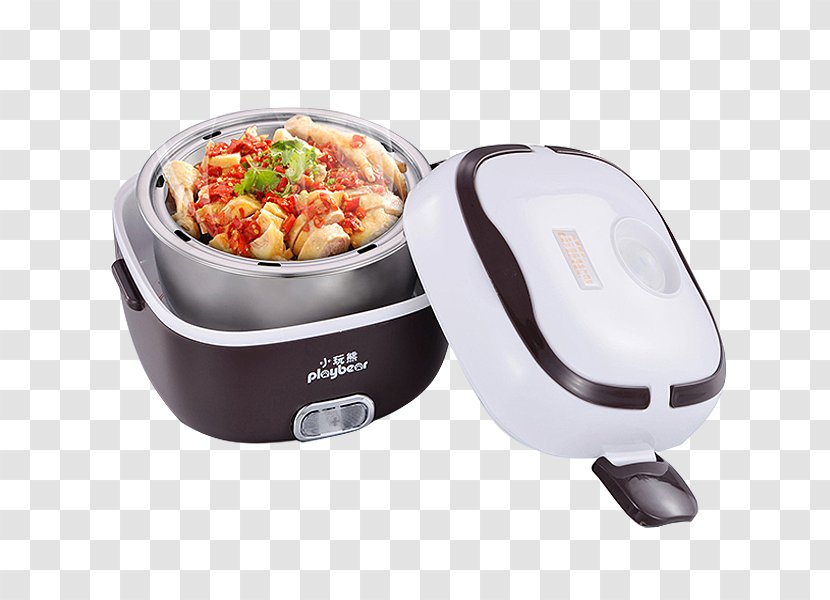 Bento Rice Cooker Lunchbox Steaming Cooking - Box - Electric Boxes Transparent PNG