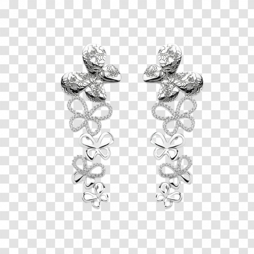 Earring Body Jewellery Necklace Bracelet - Diamond Transparent PNG