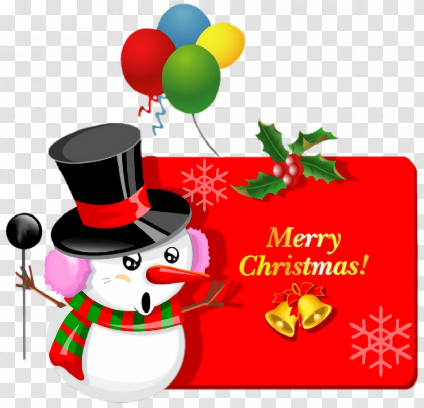Christmas Snowman Winter - Cartoon - Decoration Transparent PNG