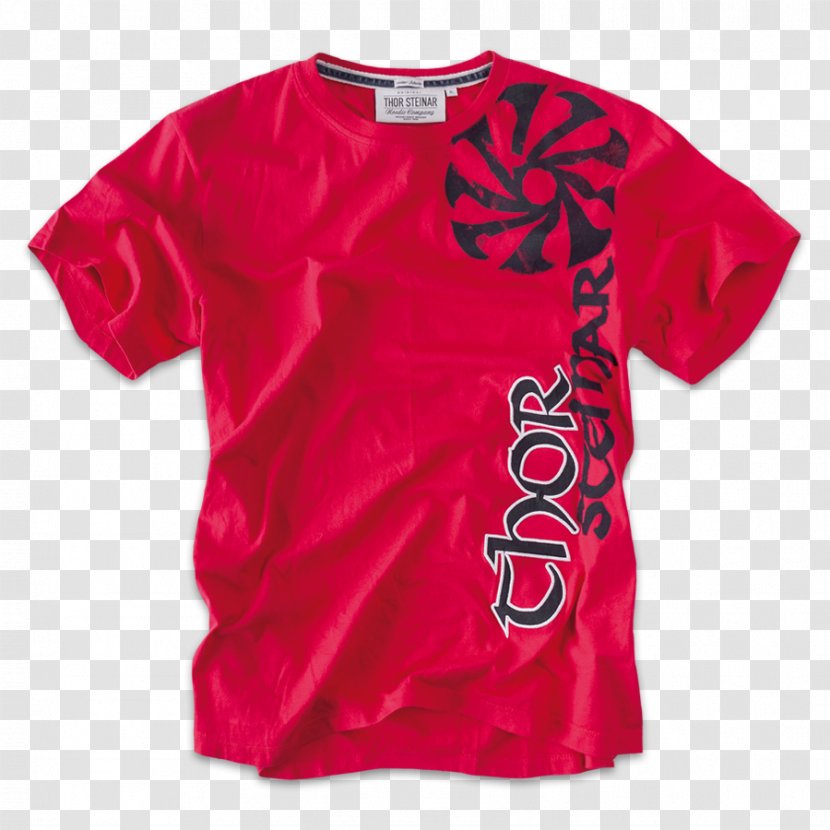 T-shirt Nationalism Top Thor Steinar Sleeve - Pink Transparent PNG