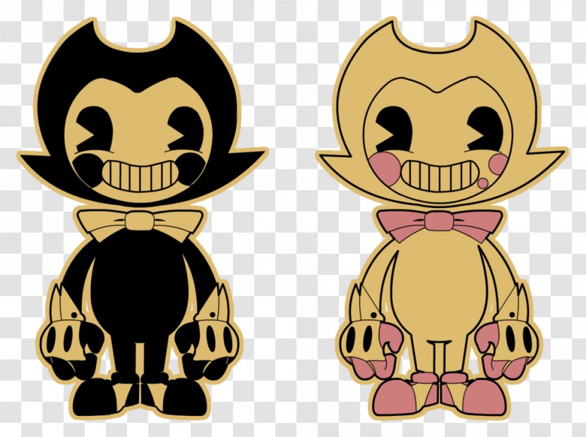 Bendy And The Ink Machine Coloring Book Texture Mapping Image - Gamer - Style Transparent PNG