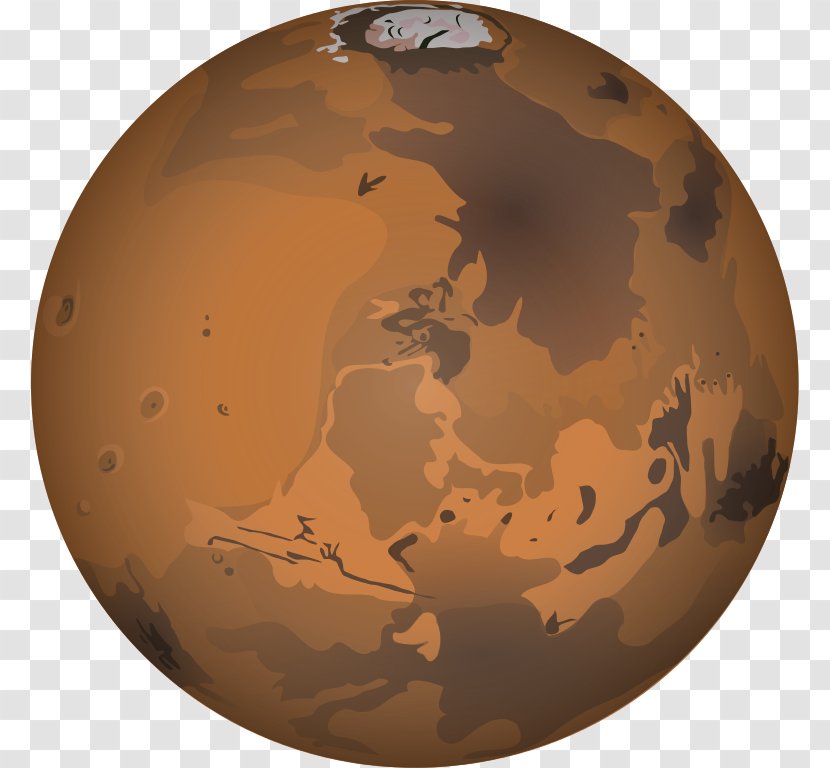 Mars Clip Art - Globe Transparent PNG