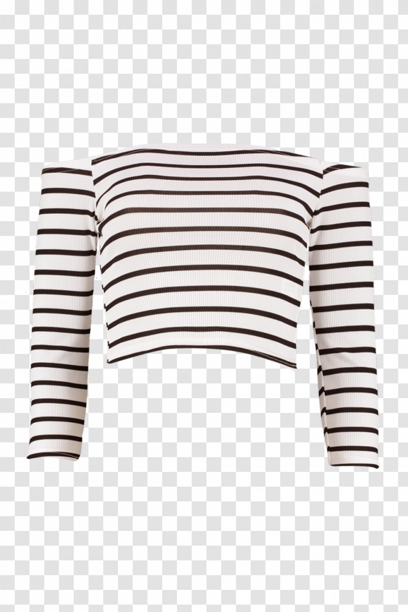 Sleeve Top Sweater Fashion Clothing - Stripes Transparent PNG