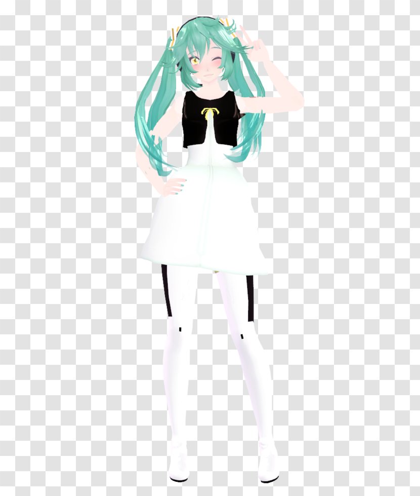 Clothing Character Uniform DeviantArt Costume - Silhouette - Hatsune Miku Transparent PNG