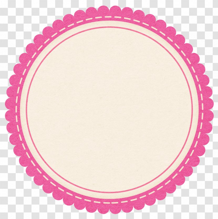 Pink Baking Cup Magenta Circle Dishware - Tableware Transparent PNG