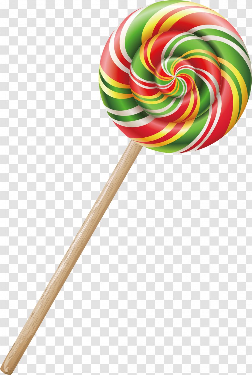 Lollipop Euclidean Vector - Food - Rainbow Transparent PNG