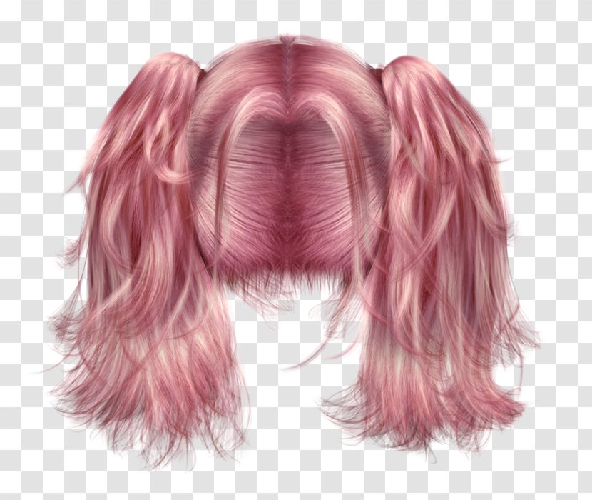 Wig Hairstyle Long Hair - Pin - Lucas Transparent PNG