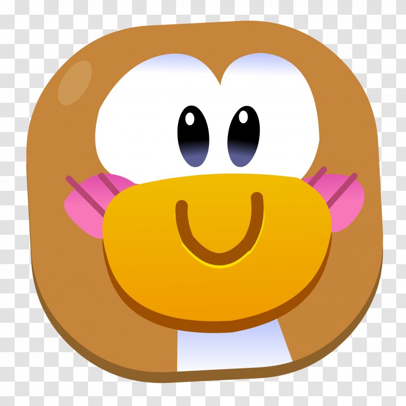 Smiley Text Messaging Clip Art - Yellow - Club Penguin Island Transparent PNG