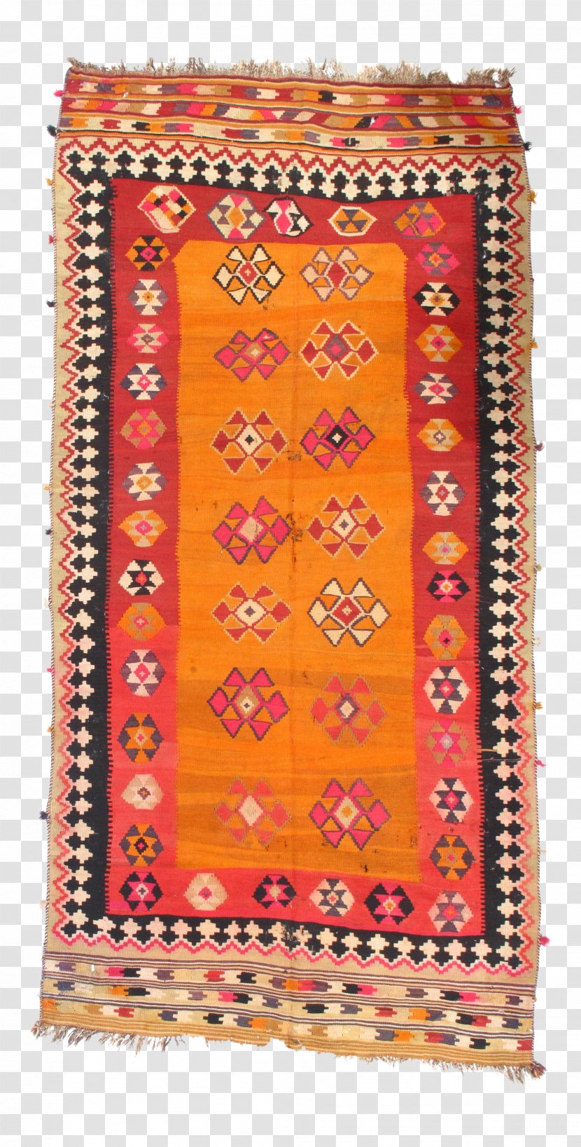 Carpet Textile Rectangle Pattern Orange S.A. - Sa Transparent PNG