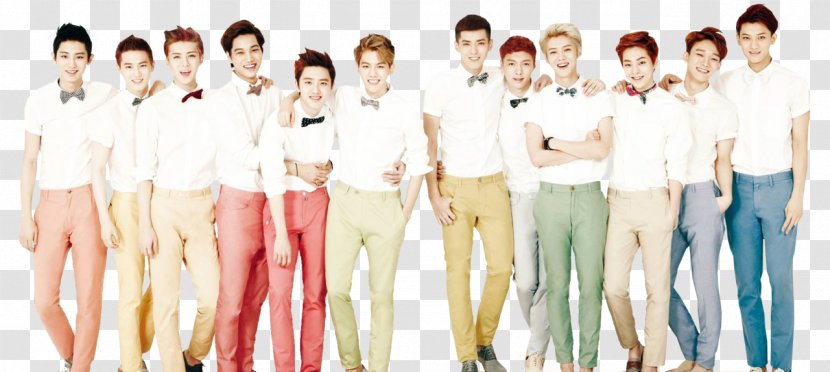 EXO K-pop Mama XOXO - Watercolor - Frame Transparent PNG