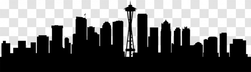 Seattle Wall Decal Sticker Skyline - Cityscape Transparent PNG