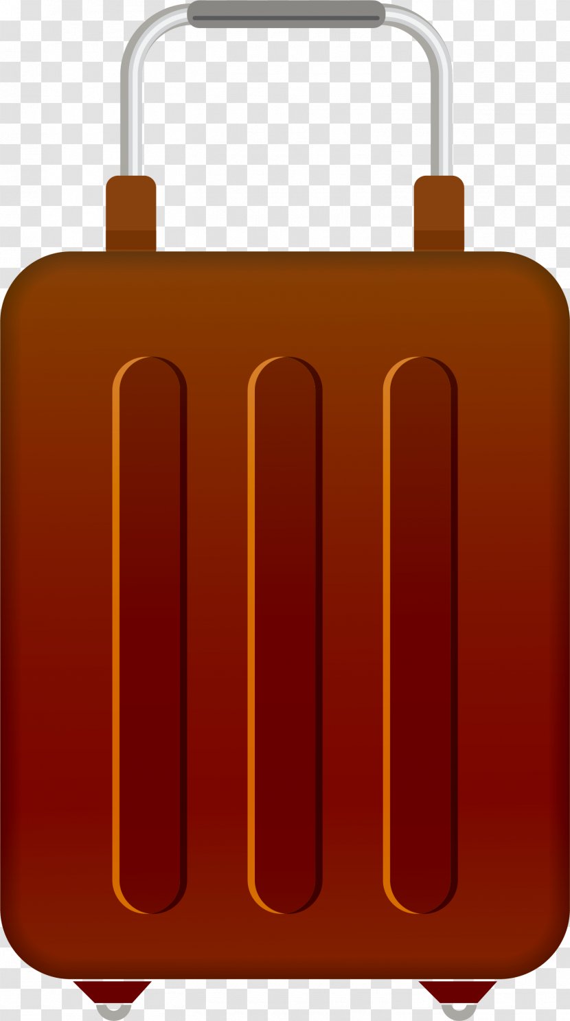 Suitcase Drawing Cartoon - Silhouette - Coffee Transparent PNG