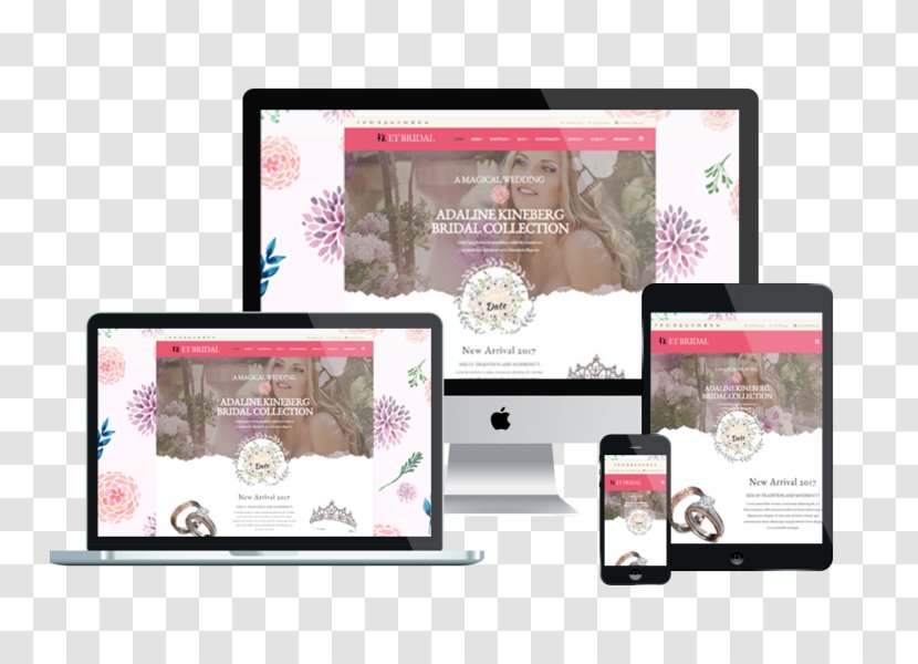 Responsive Web Design Template System Joomla WordPress - Multimedia Transparent PNG