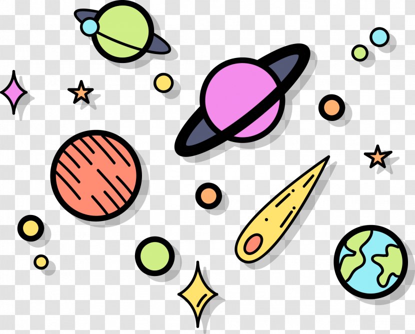 Euclidean Vector Outer Space Clip Art - Text Transparent PNG