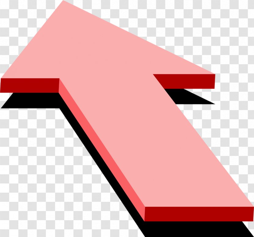 Arrow Clip Art - Triangle - Red Transparent PNG