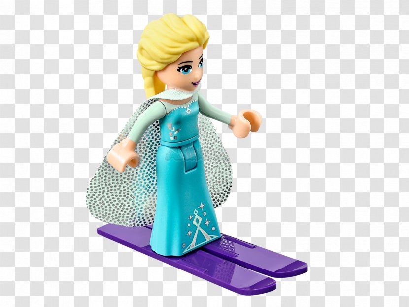 LEGO 41062 Disney Princess Elsa's Sparkling Ice Castle Anna Olaf Toy - Figurine - Elsa Transparent PNG