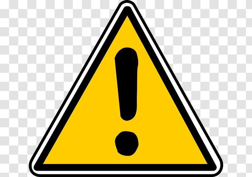 Clip Art - Area - Warning Sign Transparent PNG