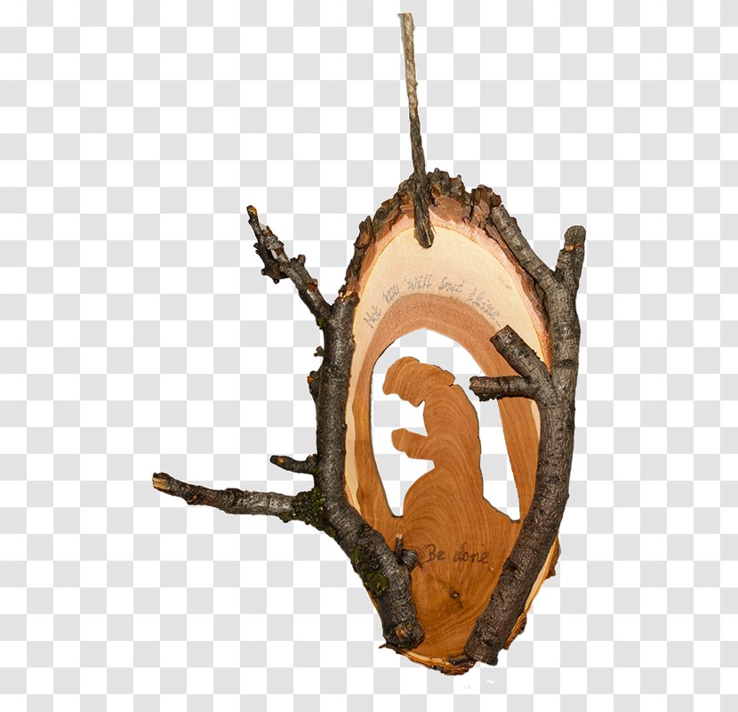 Tree Antler - Wood Ornament Transparent PNG